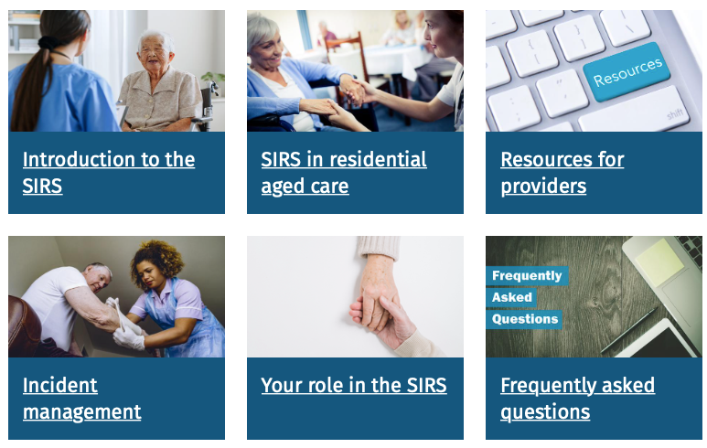 SIRS (Serious Incident response Scheme) Online Training Hub